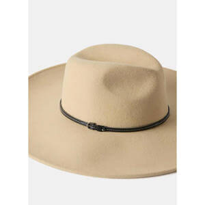 Mint Velvet Neutral Cowboy Fedora Hat